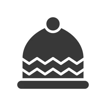 Bell vector, Christmas related solid style icon Stock Illustration