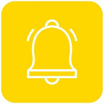 Bell Vector Icon Design Illustration Illustrazione stock