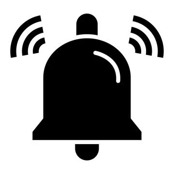 Bell Vector Icon Design Illustration Stock Illustration