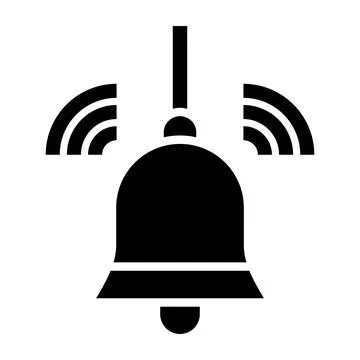 Bell Vector Icon Design Illustration Stock Illustration