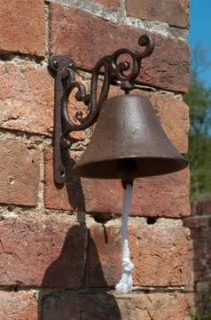 Bell on a Wall Stock Photos