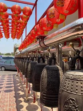 Bell in Wat G Stock Photos