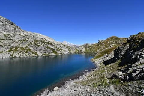 The Bellacombe Lakes . Stock Photos