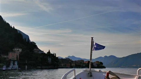 Bellagio area by ferry Stock Footage 318311785