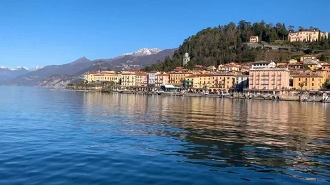 Bellagio Como Lake Stock Footage 107875347