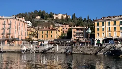 Bellagio Como Lake Stock Footage 107875360