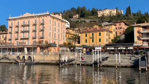 Bellagio Como Lake Stock Footage 107875440
