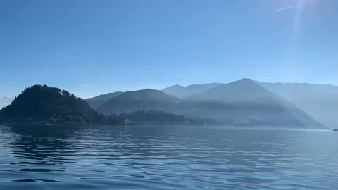 Bellagio Como Lake Stock Footage 107875525