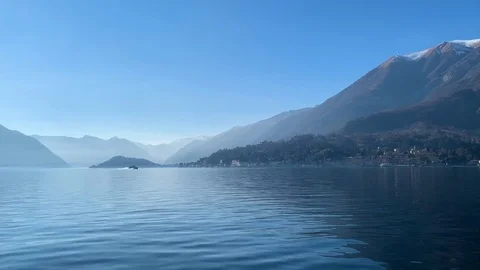 Bellagio Como Lake Stock Footage 107875578