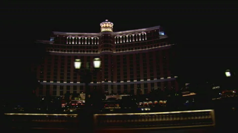 Bellagio driveby Stock Footage 453228