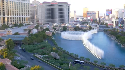 Bellagio Fountain Stock Footage 155940311