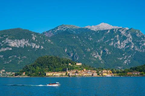 Bellagio, on Lake Como Stock Photos