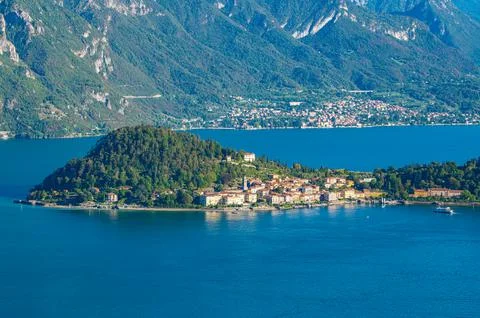 Bellagio, on Lake Como Stock Photos
