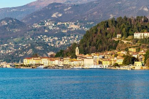Bellagio, on Lake Como Stock Photos
