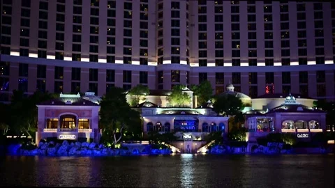 Bellagio Resort and Casino Stock-Footage 137139953