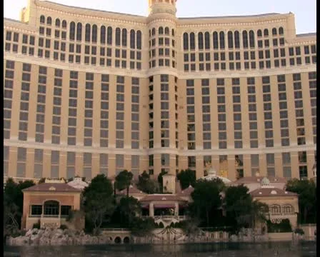 Bellagio watershow V20 - PAL Stock Footage 12065166