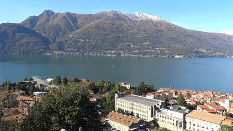 Bellano and the Lake Como Stock-Footage 142104473