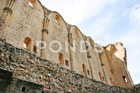 Bellapais abbey Stock Photos