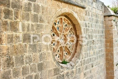 Bellapais abbey Stock Photos
