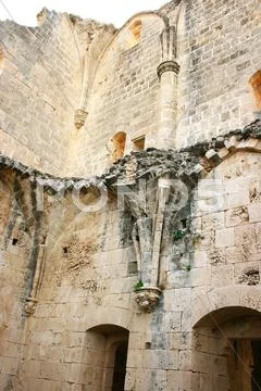 Bellapais abbey Stock Photos