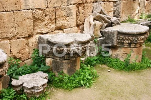 Bellapais abbey Stock Photos