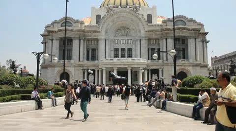 Bellas Artes Palace Stock-Footage 11024603