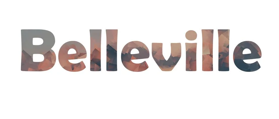 Belleville Stock Illustration