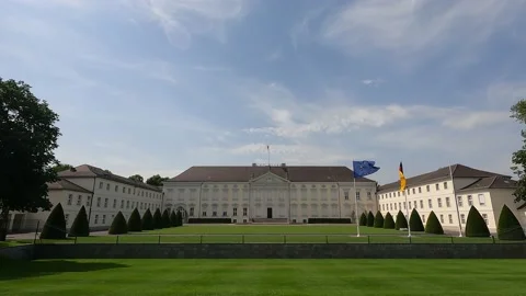 Bellevue Palace in Berlin, Germany Stock Footage 216967874