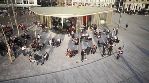 The Bellevue Tram Station Stock Footage 64306325