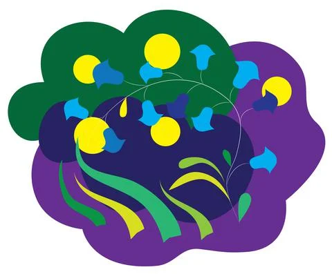 Bellflower Stock Illustration