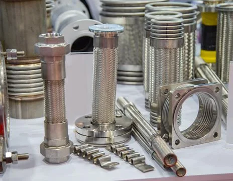 Bellow flexible joint Stock Photos