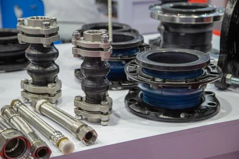 Bellow flexible joint Stock Photos