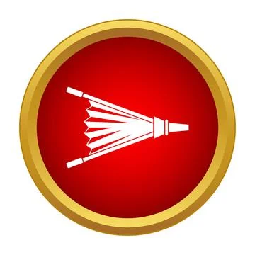 Bellows tool icon providing air for fire 스톡 일러스트