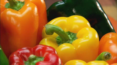BellPepperCU zoom Stock Footage 420060