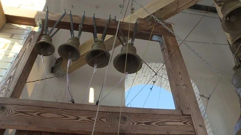 Bells of an orthodox temple Stock Footage 102625126