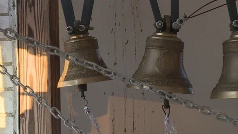 Bells of an orthodox temple Stock Footage 102625351