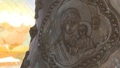 Bells of an orthodox temple Stock Footage 102625813