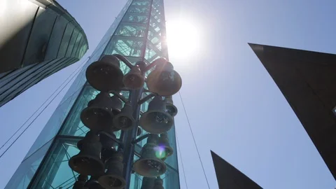 Bells Tower details Perth Stock Footage 100822172