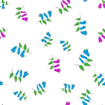 Bells on a white background. Illustrazione stock