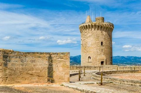 Bellver Castle Stock Photos