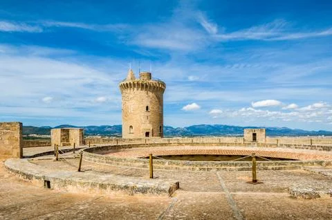 Bellver Castle Stock Photos