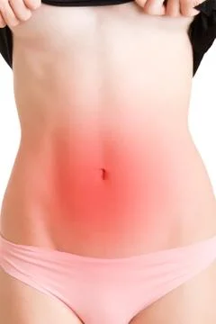 Belly Ache Stock Photos