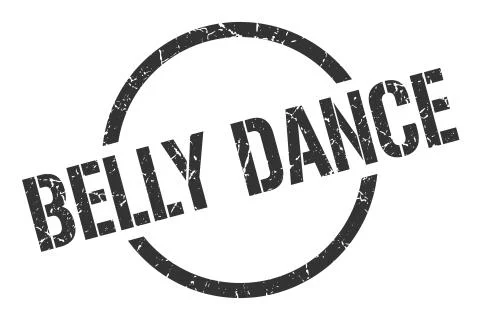 Belly dance stamp イラスト素材