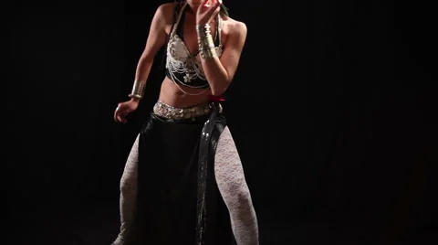 Belly dancer arms Stock Footage 1071584