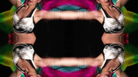 Belly dancer mix Stock Footage 1067600