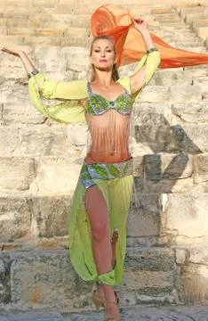 Belly dancer Stock Photos