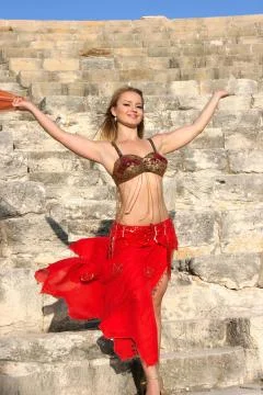 Belly dancer Stock Photos