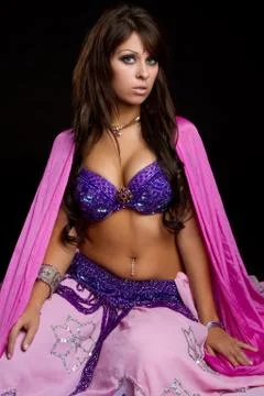 Belly dancer Stock Photos