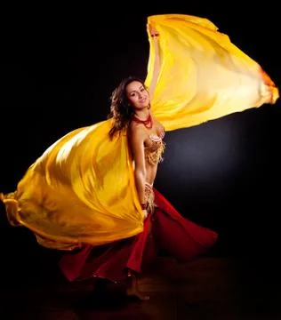 Belly dancer Foto stock