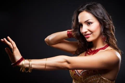 Belly dancer Stock Photos
